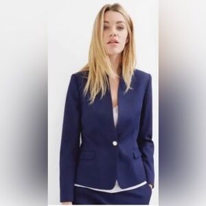 TED BAKER London Navy Suit Blazer 2 Piece Jacket Trousers Dress Pants Work
